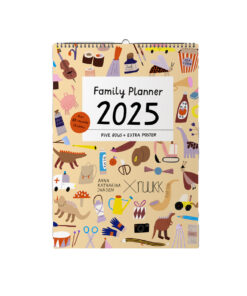 NUUKK - Familienkalender 2025 inkl. Poster + 88 Sticker