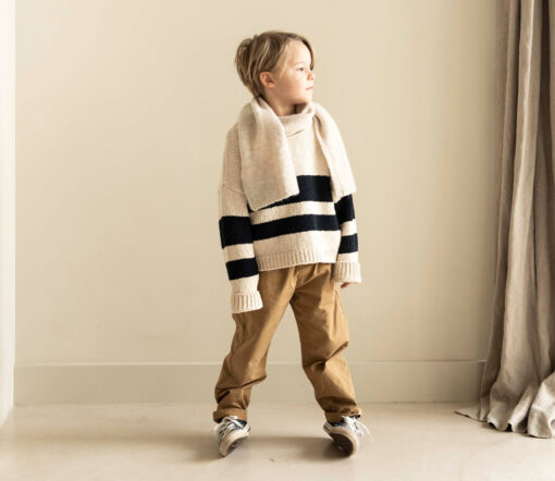 JENEST - Chinohose, COMFY, hazel, Biobaumwolle – Bild 4
