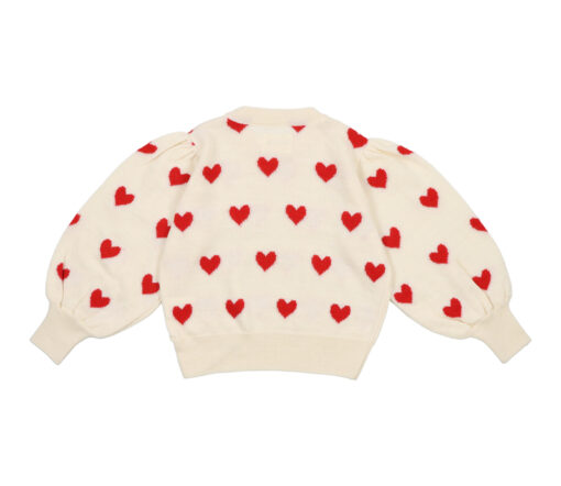 The New Society - Pullover "FUJI", Herzen, WolleMix – Bild 5