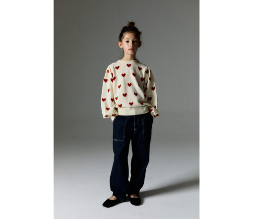 The New Society - Pullover "FUJI", Herzen, WolleMix – Bild 4