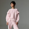 The New Society - Sweater "ODENSE", rose, Terry Biobaumwolle