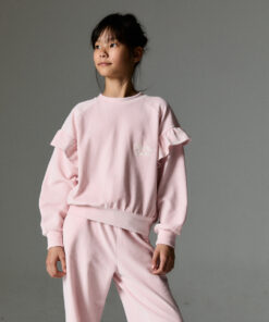 The New Society - Sweater "ODENSE", rose, Terry Biobaumwolle