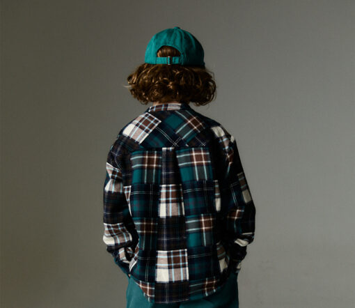 The New Society - Cap "OXFORD", retro green, Biobaumwolle – Bild 3