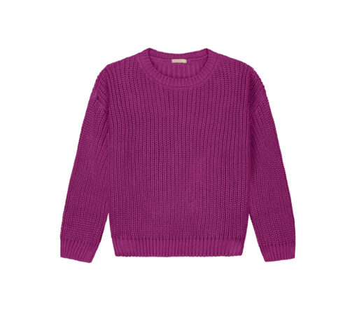 YUKI - Chunky Knit Women, DHALIA, Bio Baumwolle