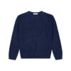 YUKI - Chunky Knit Women, NAVY, Bio Baumwolle