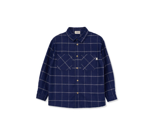 mylittleCOZMO - Flannelhemd SAMUEL, navy