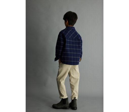 mylittleCOZMO - Flannelhemd SAMUEL, navy – Bild 6
