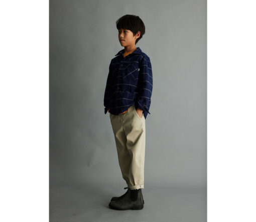 mylittleCOZMO - Flannelhemd SAMUEL, navy – Bild 5