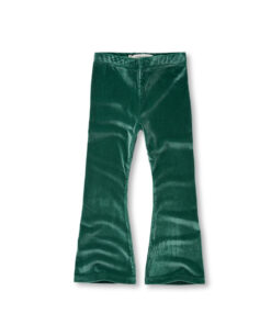 SPROET & SPROUT - Flare Pants, VELVET, green
