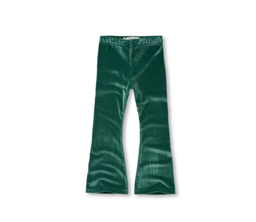 SPROET & SPROUT - Flare Pants, VELVET, green