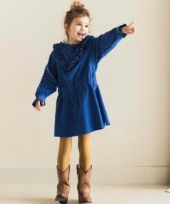 JENEST - Kleid, ROMY, coral blue, Biobaumwolle