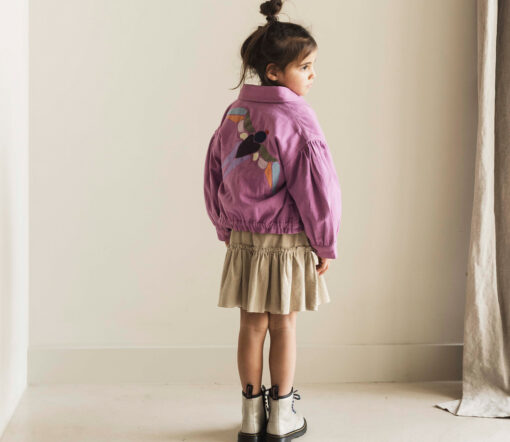 JENEST - Jacke, MARIE, purple, Biobaumwolle – Bild 4