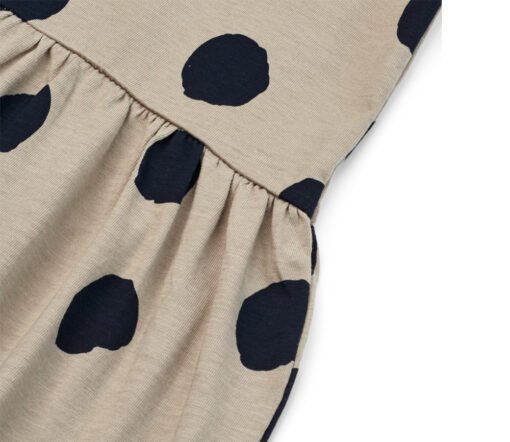 Liewood -  Jerseykleid "LIMA", mit Print, Mist/Dots, Biobaumwolle – Bild 5