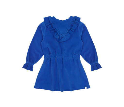 JENEST - Kleid, ROMY, coral blue, Biobaumwolle – Bild 2
