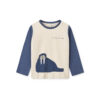 Liewood -  Longsleeve "APIA", ecru/blue, Biobaumwolle GOTS zertifiziert