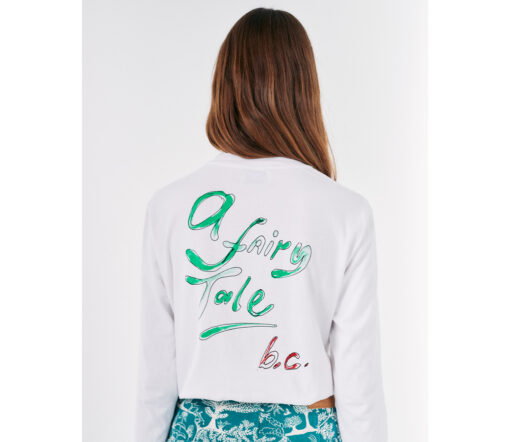 BOBO CHOSES - Longsleeve Women "A FAIRYTALE", white – Bild 3
