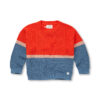 SPROET & SPROUT - Sweater, COLOUR BLOCK, red/blue