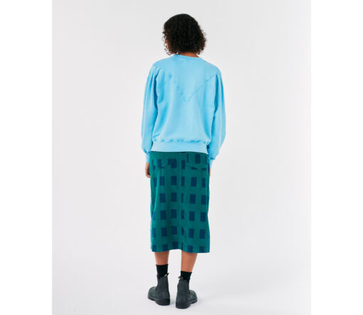 BOBO CHOSES - Sweatshirt Women "RETRO", hellblau – Bild 4