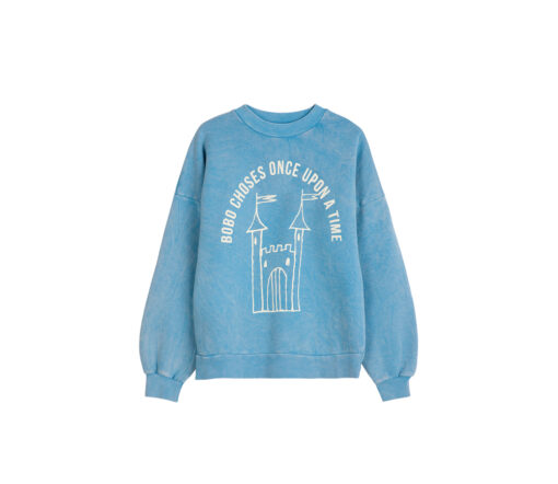 BOBO CHOSES - Sweatshirt Women "FARAWAY CASTLE", hellblau