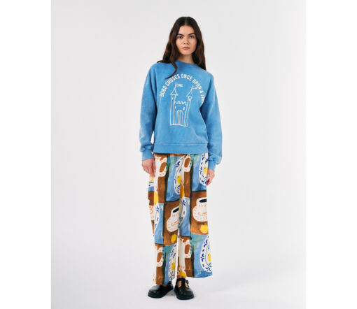 BOBO CHOSES - Sweatshirt Women "FARAWAY CASTLE", hellblau – Bild 4
