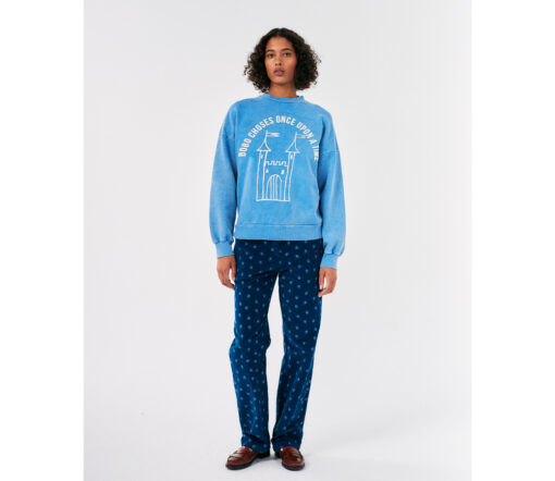 BOBO CHOSES - Sweatshirt Women "FARAWAY CASTLE", hellblau – Bild 3