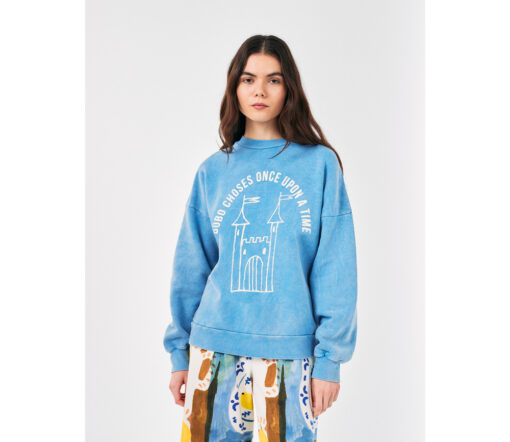 BOBO CHOSES - Sweatshirt Women "FARAWAY CASTLE", hellblau – Bild 2