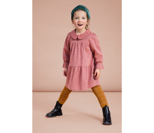 SPROET & SPROUT - Strumpfhose, CHECKED, mustard Bio Baumwolle – Bild 2