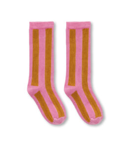 SPROET & SPROUT - Socken, STRIPES, purple pink, Bio Baumwolle