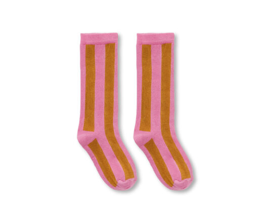 SPROET & SPROUT - Socken, STRIPES, purple pink, Bio Baumwolle