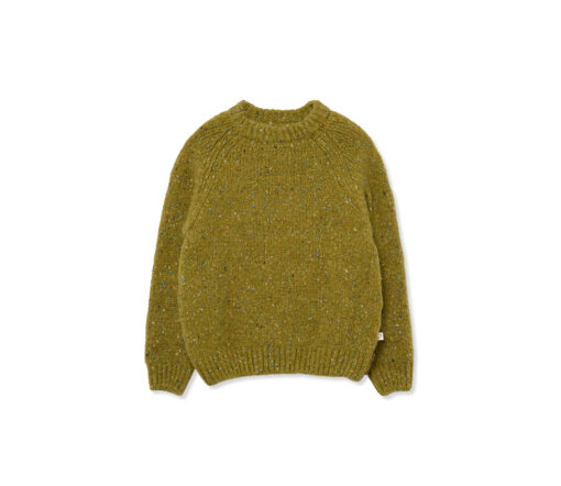 mylittleCOZMO - Pullover DREW, green, Wolle-Mix