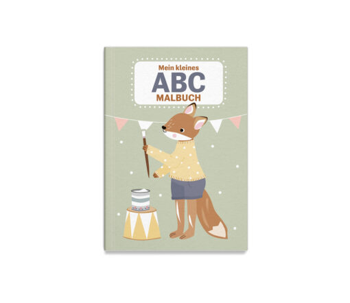 Nellie&Finn - ABC Malbüchlein zum Ausmalen, 56 Seiten