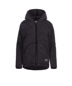 Alwero - Jacke "ALASKEN" Adult,  Deep Black, Biowolle Ultra Light