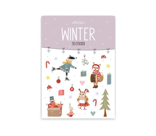 Nellie&Finn - Sticker "WINTER", 50 Stk. – Bild 2
