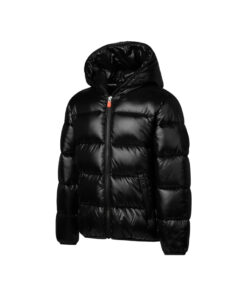 Save the Duck - Winter Daunenjacke mit Kapuze "KATE", Vegan, black