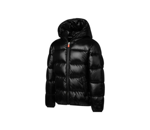 Save the Duck - Winter Daunenjacke mit Kapuze "KATE", Vegan, black