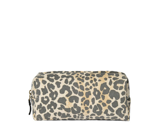 Studio Noos - Pouch "WHITE COTTON LEOPARD", Leo
