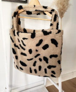 Alwero - Tasche "MOM BAG", Gepard, Wolle