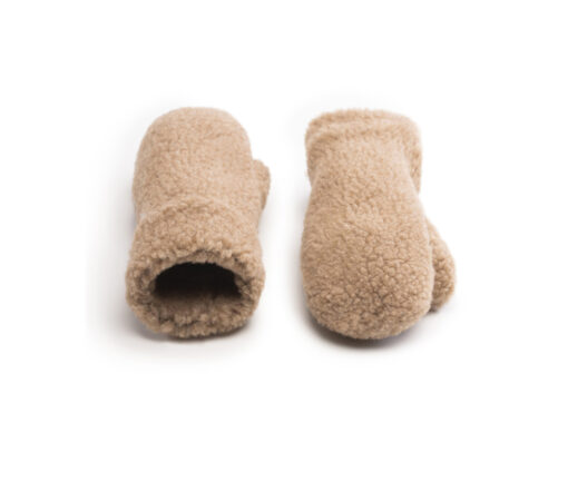 Alwero - Handschuhe, GULLY Adult, Tan, Biowolle