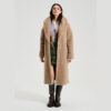 Alwero - Mantel "TEDDY MAX" Adult,  TAN, Biowolle Ultra Light