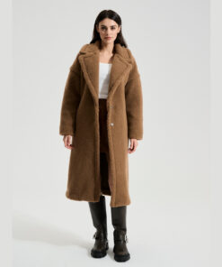 Alwero - Mantel "TEDDY MAX" Adult,  Teddy, Biowolle Ultra Light