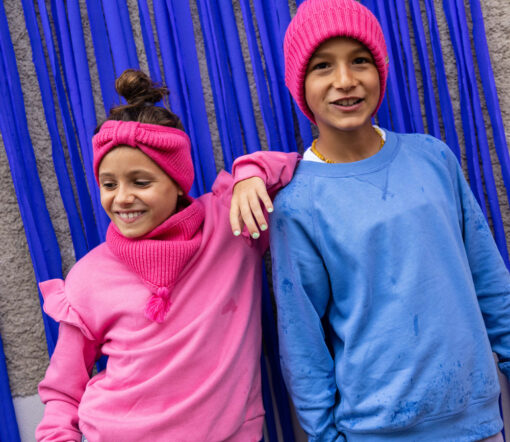 OH CHAPÔ - Beanie, PINK, Bio Merinowolle – Bild 6