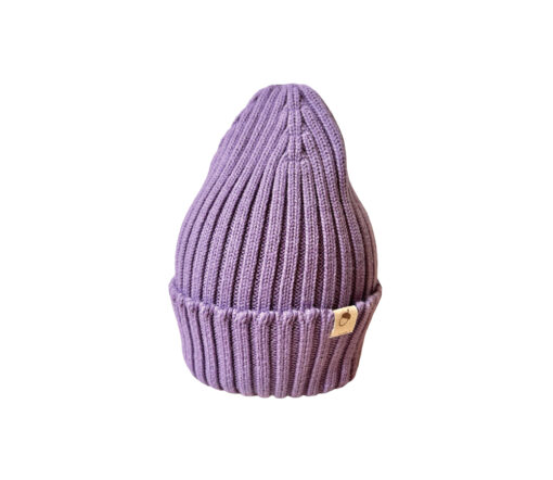 OH CHAPÔ - Beanie, LAVENDEL, Bio Merinowolle