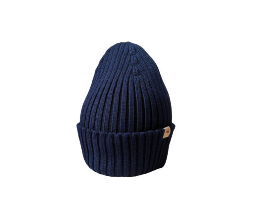 OH CHAPÔ - Beanie, NAVY, Bio Merinowolle