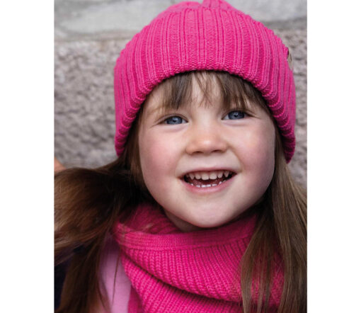 OH CHAPÔ - Beanie, PINK, Bio Merinowolle – Bild 3
