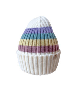 OH CHAPÔ - Beanie, REGENBOGEN, Bio Merinowolle
