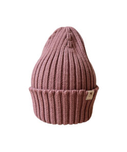 OH CHAPÔ - Beanie, ROSÉ, Bio Merinowolle