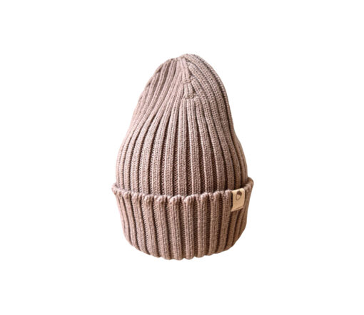 OH CHAPÔ - Beanie, SAND, Bio Merinowolle