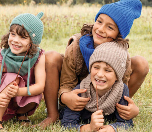 OH CHAPÔ - Beanie, SAND, Bio Merinowolle – Bild 4