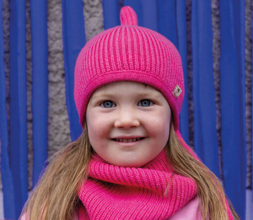 OH CHAPÔ - Pinni, PINK, Bio Merinowolle – Bild 4