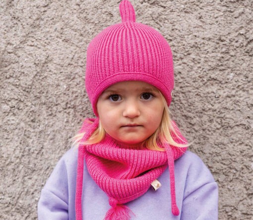OH CHAPÔ - Pinni, PINK, Bio Merinowolle – Bild 2